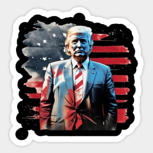 Donald trump president 2024 keep America great Sticker